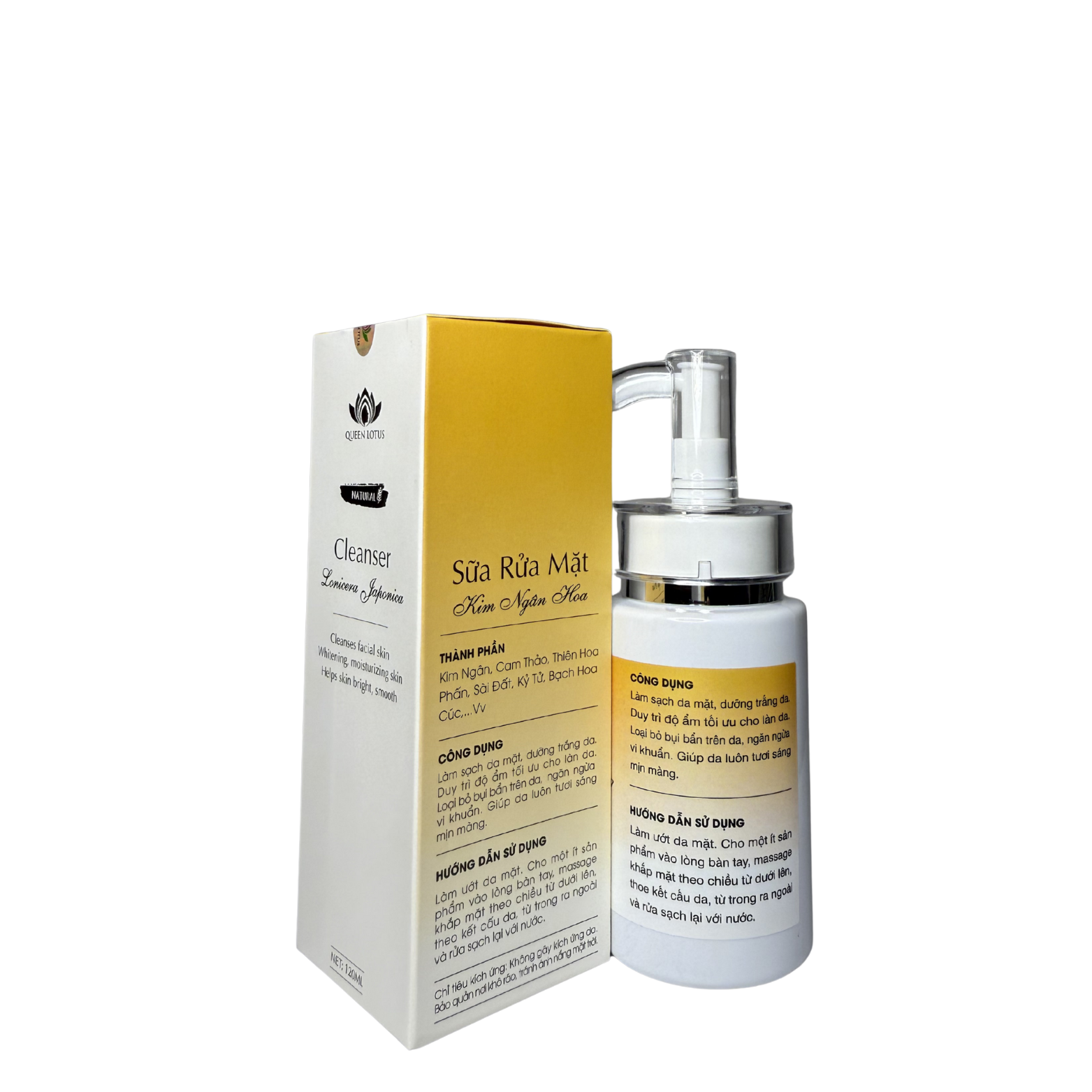 Sữa Rửa Mặt Kim Ngân Hoa (Dùng cho da thường) - Ảnh 2