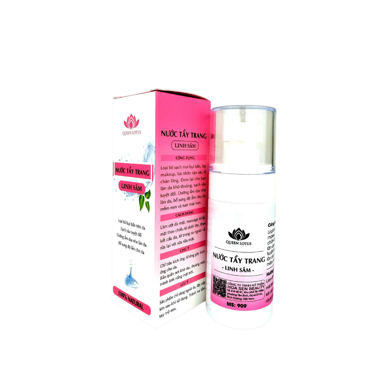 Nước Tẩy Trang Linh Sâm - Ảnh 2