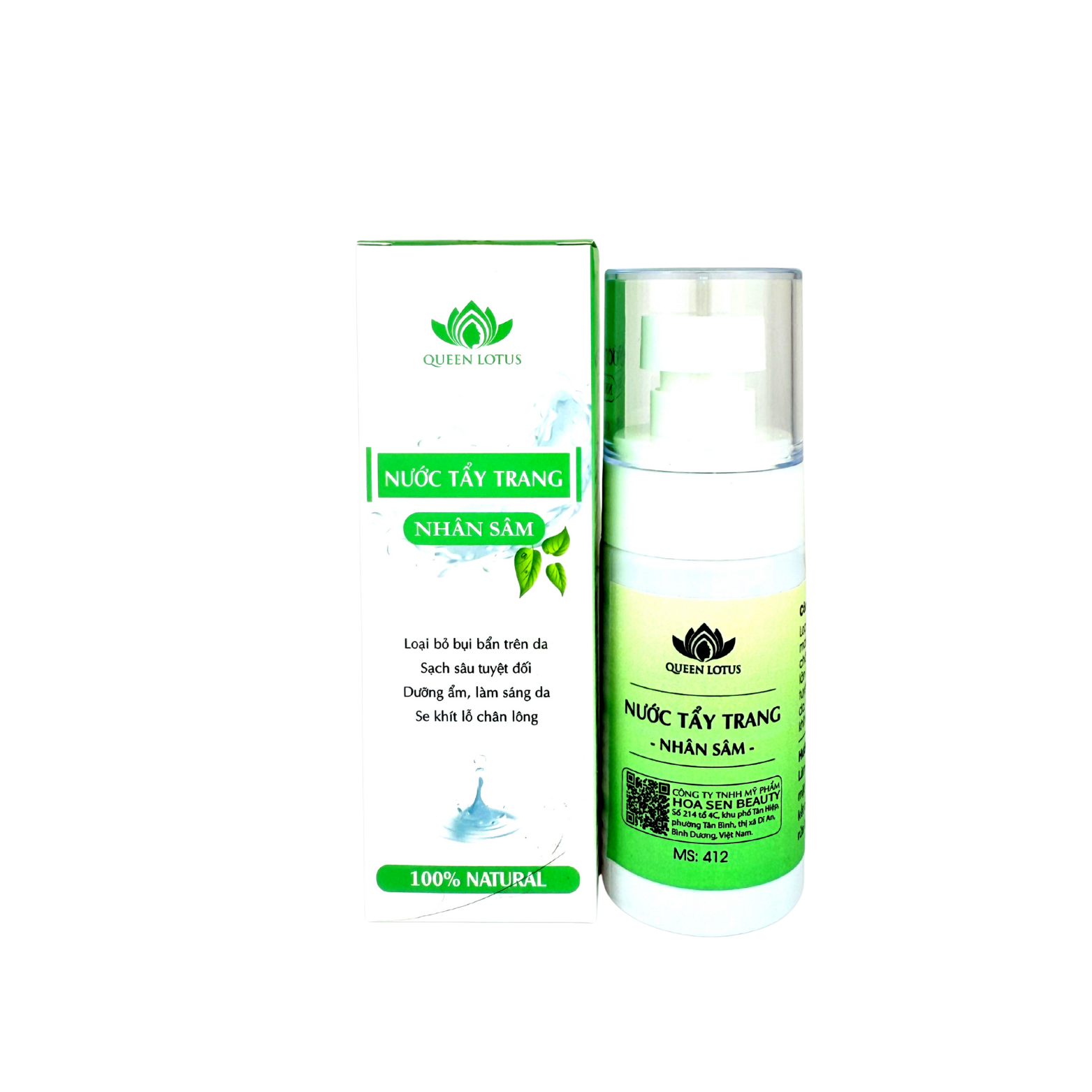 Nước Tẩy Trang Nhân Sâm